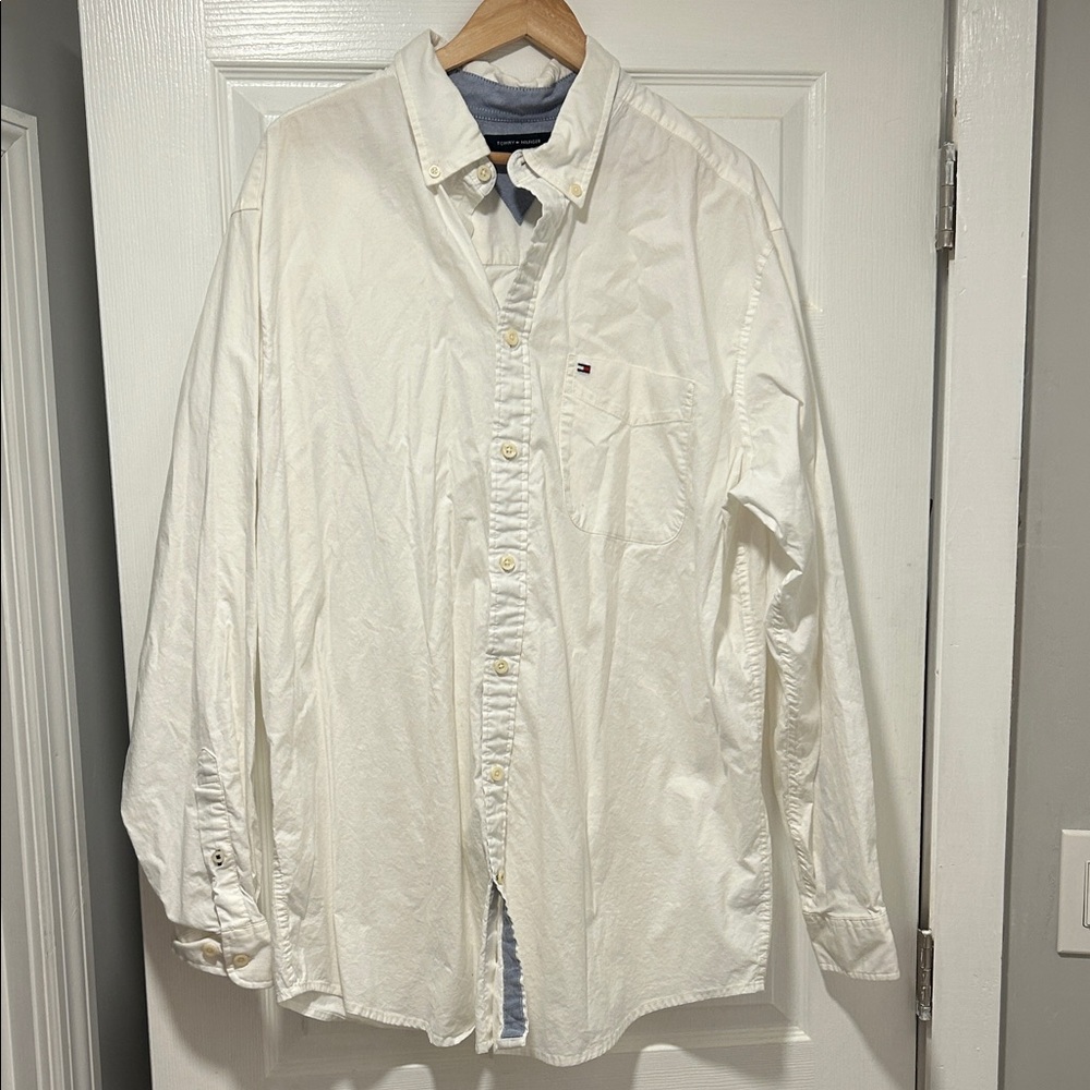 Tommy Hilfiger white button down